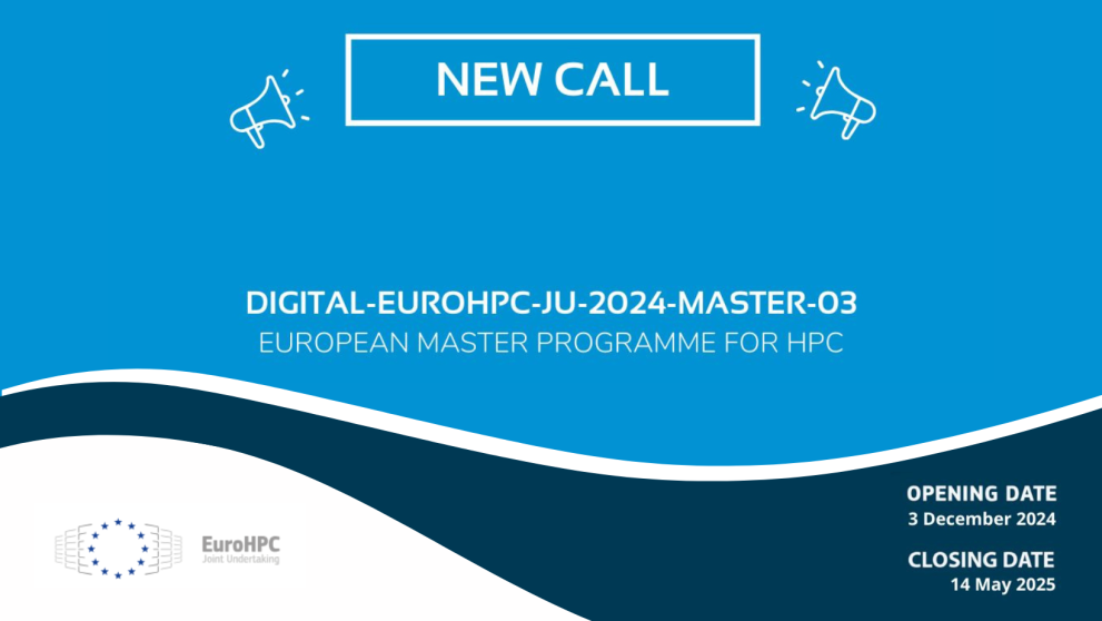 European Master Programme for HPC 2024/2025